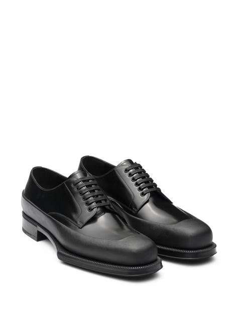 prada cap toe derby womens|prada shoes for women size 5.